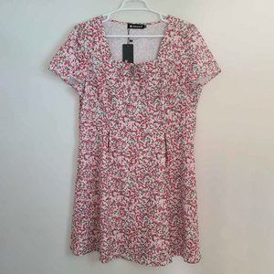 NWT Allegra K Floral Dress - XL